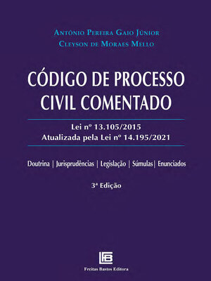 cover image of Código De Processo Civil Comentado
